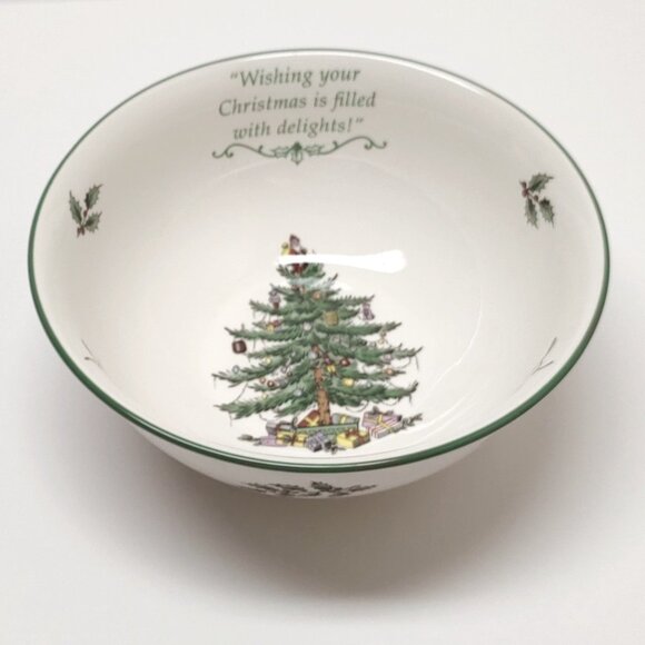 Spode Christmas Tree Revere Bowl - Picture 1 of 3
